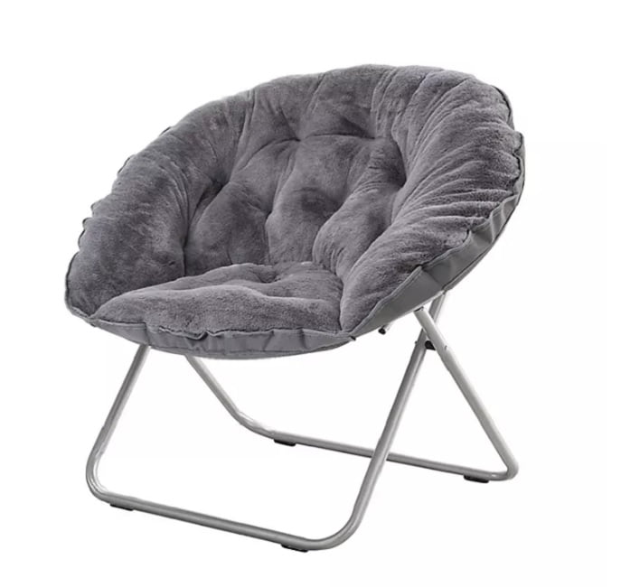 AC5788 Comfy Saucer Chair Grey