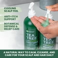 thumbnail image 5 of KESMEDIK Tea Tree Oil Shampoo and Conditioner MaxTherapy Set, Itchy Scalp Relief, Refreshes & Cleanses Dandruff & Buildup, Clarifying for Oily Hair, Women & Men, 16 fl oz Each, 5 of 7
