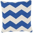 thumbnail image 2 of Surya Bold Geo 22" x 22" Bright Blue And Ivory Pillow Cover BD003-2222, 2 of 3