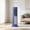 Blue, variant on Wall-Mounted Tower Fan, Portable Floor Fans, Quiet Cooling, Standing Bladeless Electric, Portable Rechargeable Air Cooler, with Rechargeable Remote Control, for Home Office Bedroom