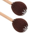 thumbnail image 4 of Nylon Inner Core Exquisite Workmanship Exquisite Marimba Stick Mallets, Beech Handle Marimba Mallets, Xylophone Mallets, Amateurs Kids For Musician Player Coffee,Purple, 4 of 8