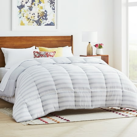 Linenspa Reversible Hypoallergenic Down Alternative Comforter - Walmart.com
