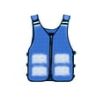thumbnail image 3 of Leetye Mei Cooling Vest with Ice Packs, Ice Cooling Vest for People Work Outdoors, Motorcycle Cool Vest for Men,Blue Cold Vest for Men for Hot Weather 2XL, 3 of 12