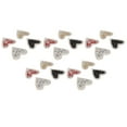 thumbnail image 4 of Iron On Patches, 20 Pcs Rhinestone Embroidered Patches Sturdy   for Clothing Decoration, 4 of 7