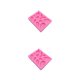 thumbnail image 4 of Kearding Reemplazo de molde con forma de hoja de 10 rejillas para microondas, molde decorativo para hornear galletas de Chocolate DIY, 2piezas, 4 of 6