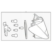 Genuine OE Mercedes-Benz Tail Lamp Assembly - 117-906-41-00