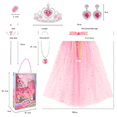 thumbnail image 3 of XXWXYD Dresses For Girls 46 Princess Dress Up Clothes Cape Skirt Toys For Girls Easter Birthday For Girl 6 To 12 Years, 3 of 4