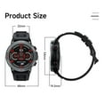 thumbnail image 2 of LOKMAT ZUES 4 PRO Reloj deportivo con pulsera inteligente Pantalla táctil completa AMOLED de 1,43 pulgadas Rastreador de ejercicios IP68, 2 of 8