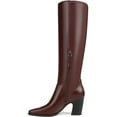 thumbnail image 3 of Franco Sarto Women's Jonie Knee High Boot Oxblood Red Wide Calf 9.5M, 3 of 5