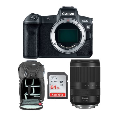 Canon EOS R Mirrorless Digital Camera with 24-240mm Deluxe Kit