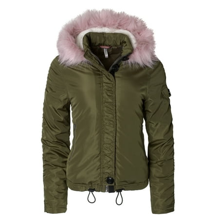 Pink Platinum Juniors' Plus Ruched Bombe