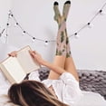 thumbnail image 5 of Iauyy Highly Elastic Women's Trouser Knee High Socks 93% Nylon Breathable and Durable Perfect for Outings, Parties, Home, The Best Gifts for Women Beautiful Golden Color, 5 of 6