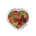 thumbnail image 1 of Vintage on Roses Mirror Travel Magnification Portable Handheld Pocket Makeup, 1 of 3