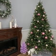 thumbnail image 3 of National Tree Company 7.5 ft. Pre-Lit Feel Real® Artificial Tiffany Fir Christmas Tree, Green, 750 Dual Color® LED Lights, PowerConnect System, Foot Switch, 10 Functions, Includes Stand, 3 of 6