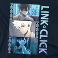 thumbnail image 2 of Link Click Xiaoshi, Guang, Ling Photos Unisex Adult Long-Sleeve T Shirt, Navy, Large, 2 of 3
