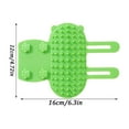 thumbnail image 3 of Cat Self Groomer Brush, Cats Face Scratchers Wall Corner, Self Massage Comb for Indoor, Green, 3 of 6