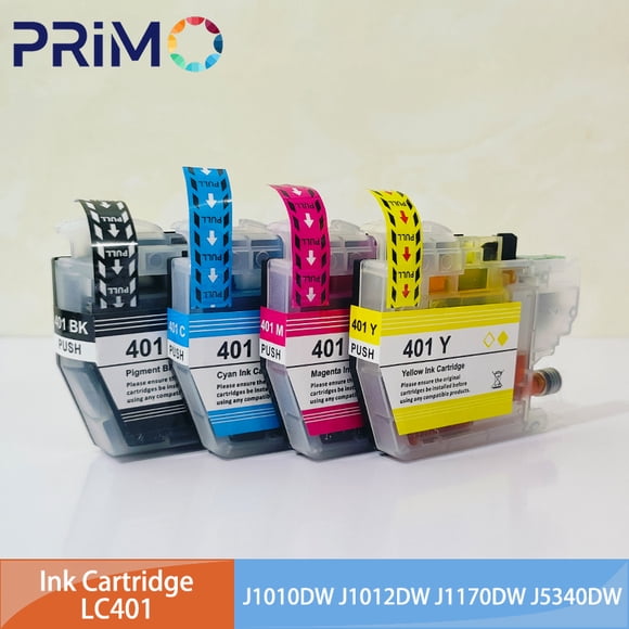 LC-401 LC401 Inkjet Ink Cartridge Compatible for Brother J1010DW J1012DW J1170DW J5340DW J5345DW Printer