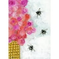 thumbnail image 3 of Ogren, Sarah 11x14 Black Modern Framed Museum Art Print Titled - 3 More Bees, 3 of 5