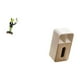 thumbnail image 5 of Figura de escritorio,Estatua de rana camarero,estante,escritorio,decoración del hogar,caja de pañuelos,Funda para caja de pañuelos de cuero sintético para dormitorio,Caja de almacenamiento, 5 of 8