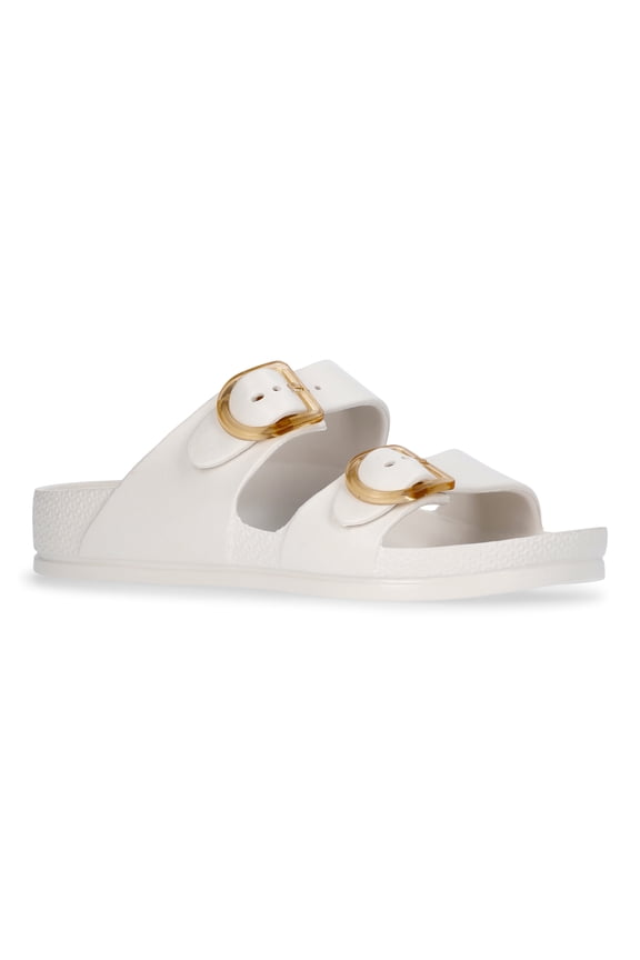 Women's Double Buckle EVA Slide Sandals