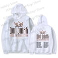 thumbnail image 1 of Sudadera con capucha Don Omar Back To Reggaeton Tour 2024 para hombre y mujer, unisex, de manga larga, estilo urbano, 1 of 5
