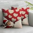 thumbnail image 3 of Chilfamy Pillow Covers Gnomes Throw Pillow Cases SetThrow Cushion Case Gnome Pillow Cushion Case Decoration for Sofa Couch Living Room Indoor Home Cushion Covers 22x22in, 3 of 5