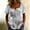 Gray plus size boho shirt a1, variant on Loose Fit Short Sleeve T Shirt for Women Plus Size, Square Neck Button Down Blouse, Color Block Casual Boho Tee for Holiday Vacation Daily Wear, Green 2XL