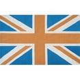 thumbnail image 1 of THE RUG MARKET25462D Union Jack Orange Uv Polyester Hook Rug, 1 of 1