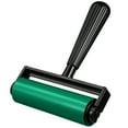 thumbnail image 1 of Green Rubber Roller for Printmaking Craft Projects with Smooth Cylinder and Comfortable Handle 10cm, 1 of 8