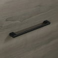 thumbnail image 2 of Modern Grey 2 Drawer Nightstand Cubby Storage Shelf, 2 of 5