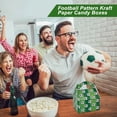 thumbnail image 6 of 16Pcs 3.1x2.4x4.3 Inch Mini Soccer Party Treat Boxes Green Soccer Cardboard Boxes Candy Cookies Gift Paper Box with Handles for Holiday Birthday Party Favor Decoration Soccer Party Supplies diy, 6 of 6