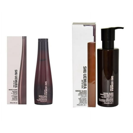 Shu Uemura Shusu Sleek Shampoo 10.0 & Conditioner 8.0 oz Duo