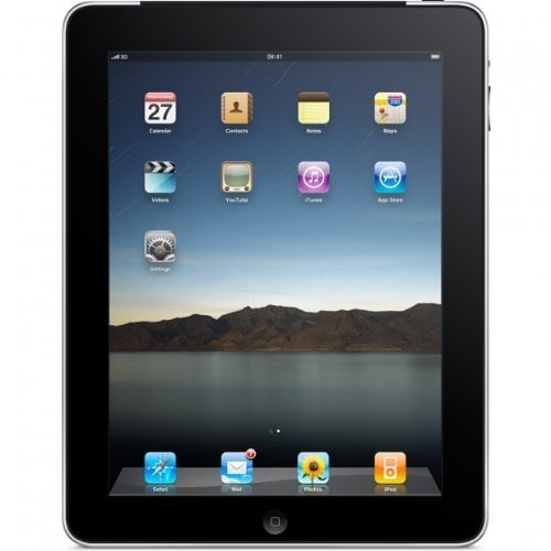 Apple iPad 2 MC769LL/A Tablet ( iOS 7,16GB, WiFi) Black 2nd 