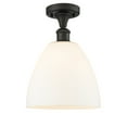 thumbnail image 5 of Innovations Lighting  Bristol Glass - 1 Light 9" Semi-Flush Mount Antique Brass/Clear, 5 of 5