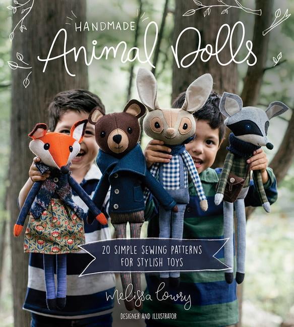 Soft Dolls and Animals Pattern and craft magazine