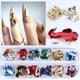 thumbnail image 4 of Artesanías de bricolaje Lámina de uñas de Manicura Uñas Suministros de artístico Jinwen DIY Nail Art Glitter Lentejuela, 4 of 8