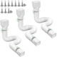 thumbnail image 1 of Extensiones flexibles para canaletas de lluvia, paquete de 3, Rodnsurw, 1 of 5