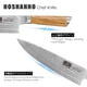 thumbnail image 3 of Cuchillo de Cocina HOSHANHO 8" Damasco 67 Capas Madera de Olivo, 3 of 8