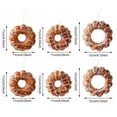 thumbnail image 3 of NWOKYZGH 6Pcs Baking Christmas Ornaments Set, Gingerbread Decorations Tree Hanging Ball Shatterproof Artificial Xmas Tree Hanging Ball for Indoor Home Holiday New Year Party Decor, 3 of 6