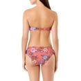 thumbnail image 3 of Juniors' Rock Of Love Flounce Bandeau Bikini Top, 3 of 8