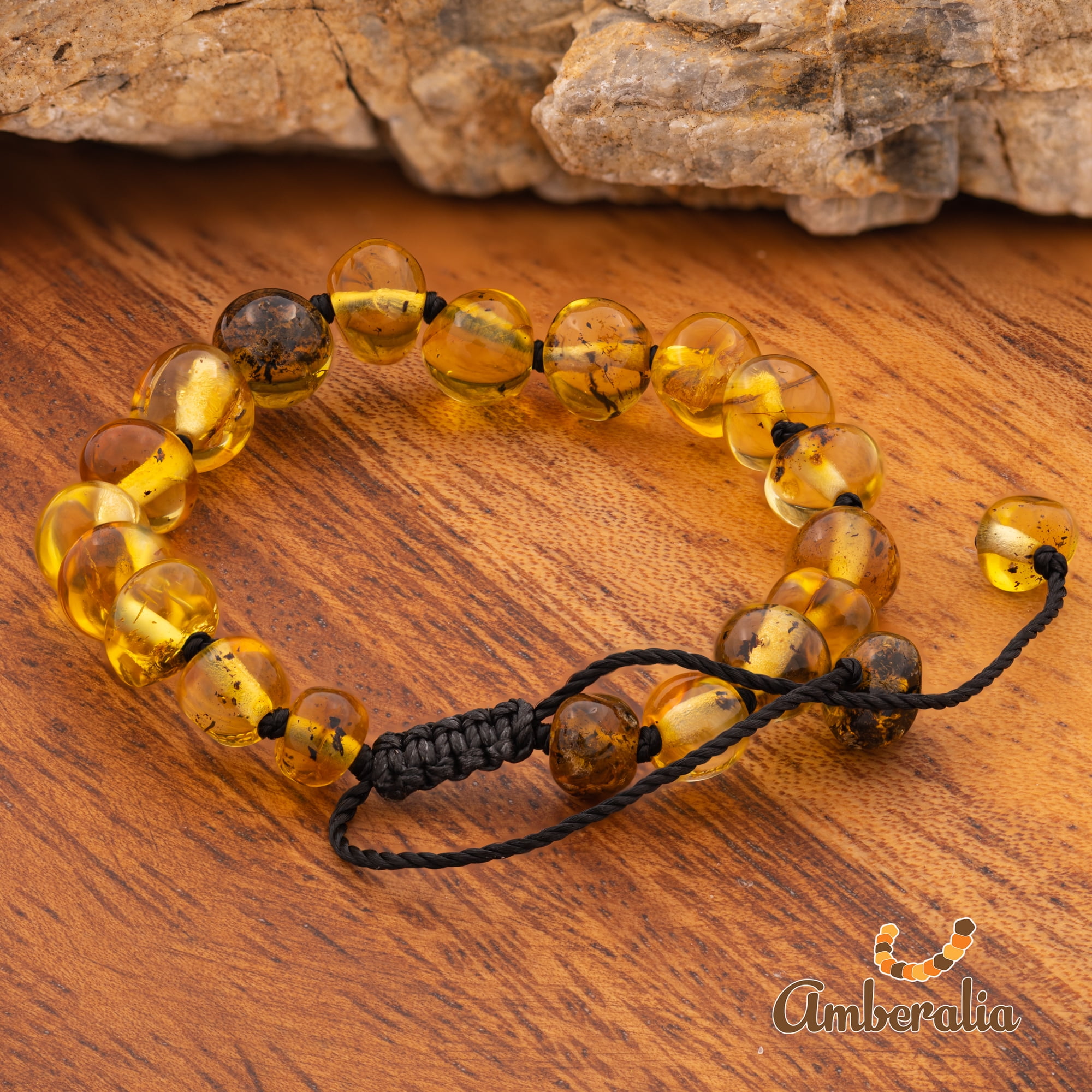 Amazon.com: Baltic Amber + Quartz + Turquoise Bracelet by UMAI | Pain Relief  from Carpal Tunnel | Certified | Anti-inflammatory : Health & Household