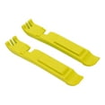 thumbnail image 2 of Leviers de Pneus de Vélo, Haute Ténacité 2Pcs Ergonomique Conception Outil de Réparation de Pneu de Vélo Compact pour Réparer les Pneus Jaune, 2 of 8
