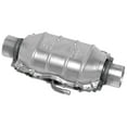 thumbnail image 1 of Walker Exhaust Catalytic Converter 15034 EPA Standard Universal; Small Oval Stainless Steel Case; Single 3 Inch Slip-Fit Inlet; Single 3 Inch Slip-Fit Outlet, 1 of 2