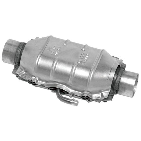 Walker Stainless Steel Oval Catalytic Converter | 3 Inch Inlet/Outlet | Emissions Control | Universal Fitment