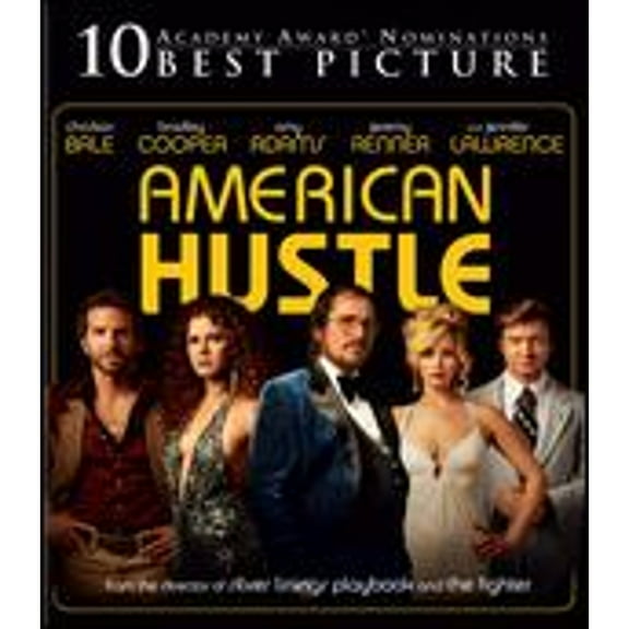 Pre-Owned American Hustle [2 Discs] [Blu-ray/DVD] (Blu-Ray 0043396428539) directed by David O. Russell