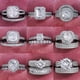 thumbnail image 2 of 2023 nuevos anillos de boda grandes de lujo de Color plateado para mujeres nupciales compromiso dedo fiesta regalo diseñador joyería R4428 Tan Jianjun unisex, 2 of 2