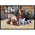 thumbnail image 1 of Carolines Treasures Basset Hound Tapis Intérieur Ou Extérieur, 18 x 27, 1 of 1