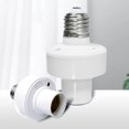 thumbnail image 4 of FRCOLOR wireless light Voice Intelligent Lamp Holder E27 Socket Lamp Holder Smart Voice Control Light Socket,3.54"X2.36"X2.36", 4 of 4