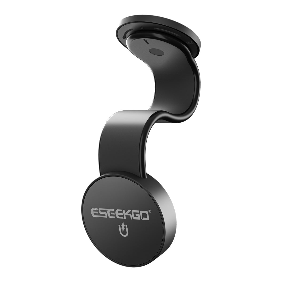 MagSafe Compatible Bendable Magnetic Car Dashboard Phone Mount - Black