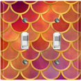 thumbnail image 1 of Metal Light Switch Plate Outlet Cover Mermaid Pink MER002, 1 of 13